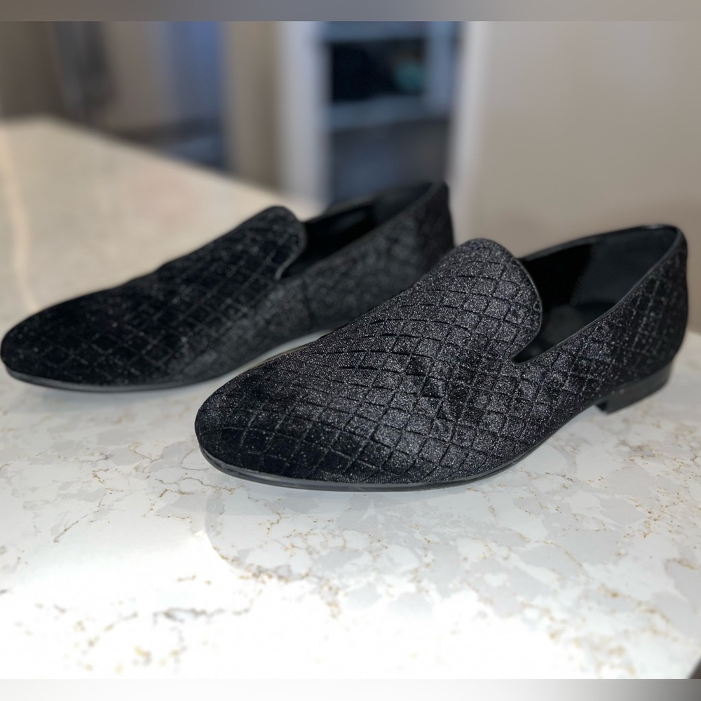 Aldo Men's Loafer Shoes, Suede Slip On Shoes, Black Shoes Men Aldo Dress Shoes